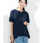 tシャツ バックフレアドッキングトップス レディース