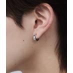  серьги [ металл аллергия соответствует ]biju- обруч серьги хирургический нержавеющая сталь ( обе уголок для ) мужской 