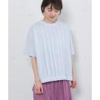 tシャツ 布帛使いトップス レディース