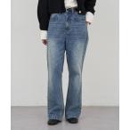 ジーンズ デニム デニムパンツ ストレートデニム レディース