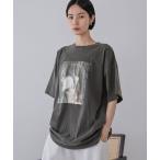 tシャツ ROCKフォトクラック BIG TEE/586510 レディース
