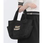 トートバッグ マリークワント mary quant グラデーションロゴ刺繍 トート レディース