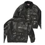 革ジャン ライダース 「BEN DAVIS（ベンデイビス）」REMOVAL BOA COLLAR FAUX LEATHER JACKET / フェイク