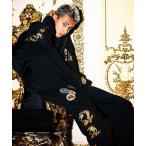 「Ed Hardy」 スウェットパンツ M ブラック メンズ