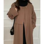 [ECLIN] no color пальто FREE мокка женский 