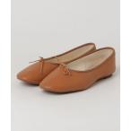 [ODETTE E ODILE] лента Flat туфли-лодочки 23.5cm Brown женский 