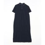 「TOMMY HILFIGER」 半袖ワンピース MEDIUM ネイビー レディース