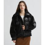 ショッピングレトロ ミリタリージャケット モッズコート 「WOMAN」RETORO BOA B-3 TOPGUN / レトロ ボア B-3 トップガン レディース