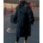 ショッピングダッフル ダウンコート ダウンジャケット トグルボタン付き フード ダッフル風ロングエコダウンコート culw831 レディース