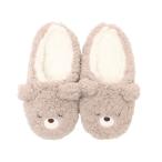 ショッピングルームシューズ スリッパ モコモコアニマルルームシューズ