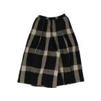 パンツ dgy デコカンパニー コットン100% チェックガウチョパンツ レディース メンズ