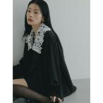 ショッピングレース ジャケット テーラードジャケット レースデタッチドカラージャケット レディース