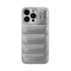 スマホケース THE PUFFER CASE (RHINESTONES IN SILVER) iPhoneケース スマホケース iPhone16 16