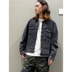 「GAP」 デニムジャケット M ブラック メンズ