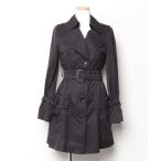 ショッピングBURBERRY 「BURBERRY BLUE LABEL」 トレンチコート 38 ブラック レディース