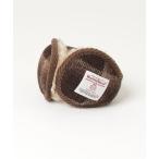 [HARRIS TWEED] наушники - Brown женский 