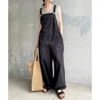 「Spick & Span」 オーバーオール 38 ブラック レディース