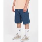 ジーンズ 「VOLCOM/ボルコム」 Labored Denim Utility Short /リラックスフィットデニムハーフパンツ メンズ