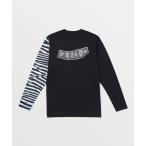 ラッシュガード 「VOLCOM/ボルコム」 Ramp Stone Long Sleeve /バックロゴプリントスリーブゼブラ柄UVケア長袖ラッシュガー