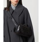 ショルダーバッグ バッグ 「EMMEL REFINES」EM フラップ ボア ショルダーバッグ レディース