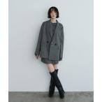 ジャケット テーラードジャケット 「EMMEL REFINES」EM ノットツイード゛ライク ジャケット レディース