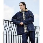 カバーオール 「niko and ...JEANS 2025AW」ワイドデニムカバーオール メンズ