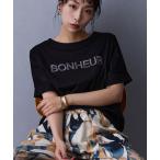 tシャツ 刺繍ロゴTシャツ レディース