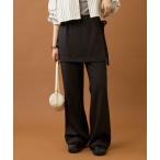  слаксы брюки Layered слаксы женский 