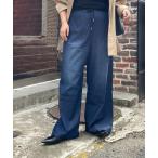 ジーンズ デニム デニムパンツ 「新色追加！」らくちん！イージーデニムパンツ レディース