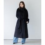 トレンチコート コート 2way collar long coat（2ウェイカラーロングコート） レディース