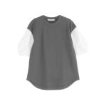 tシャツ MESH SLEEVE T-SH / メッシュスリーブTシャツ レディース