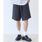 パンツ ライトワッシャーナイロンハーフパンツ メンズ