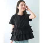 tシャツ シルキータッチドッキングTシャツ レディース