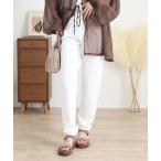 スウェットパンツ ジャージ to touch ハイゲージ裏毛パンツ レディース