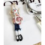 チャーム 「 NOLITA / ノリータ 」ドール チャーム モダンガール キーホルダー キーリング バッグチャーム レディース