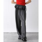  брюки двусторонний оборка ремень Layered брюки /576422 женский 