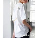 tシャツ ロゴフォトプリントTシャツ レディース メンズ