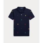 ポロシャツ Polo ポニー コットン メッシュ ポロシャツ キッズ 子供服 男の子