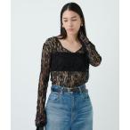 ショッピンググラス tシャツ Chaos(カオス)/グラスレースプルオーバー レディース