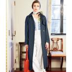 「DRESSTERIOR」 トレンチコート 38 ネイビー レディース