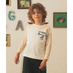 tシャツ DENIM DUNGAREE / テンジク ロング スリーブ Tシャツ 2025FW（105〜125cm） キッズ 子供服 男の子 女の子