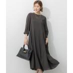 ワンピース シアースパンオーガンジー ワンピース