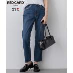 ジーンズ デニム デニムパンツ 「RED CARD TOKYO×23区」スリムストレート デニム パンツ レディース