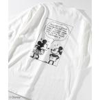 tシャツ coen限定/Disney(ディズニー)ヴィンテージライクTシャツ メンズ レディース