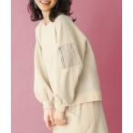tシャツ UNDOVE「SMART ECO JERSEY」異素材切替プルオーバー レディース