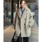 コート アウター 別注「TICCA / ティッカ」モヘヤ混テントコート レディース