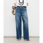 ジーンズ デニム デニムパンツ 「RM denim」ソフトルーズストレートデニム レディース