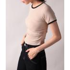 tシャツ バイカラー 半袖Tシャツ レディース