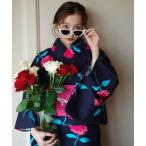 浴衣 Rosy 花柄浴衣 レディース