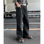 「sedacle」 ブーツカットデニムパンツ SMALL ブラック メンズ